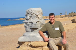 Jerry at Caesarea Maritima